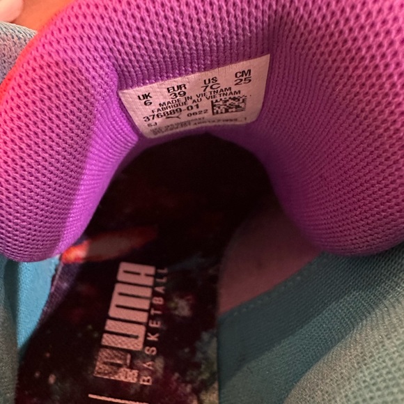 Puma be you basketball shoes size 7C EUC - Picture 7 of 9